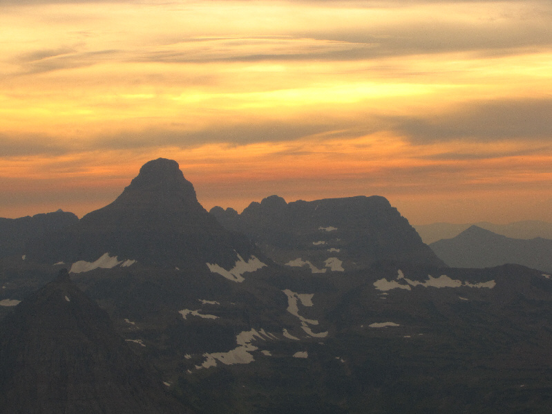 The weather always seems to clear up at the end of the day.