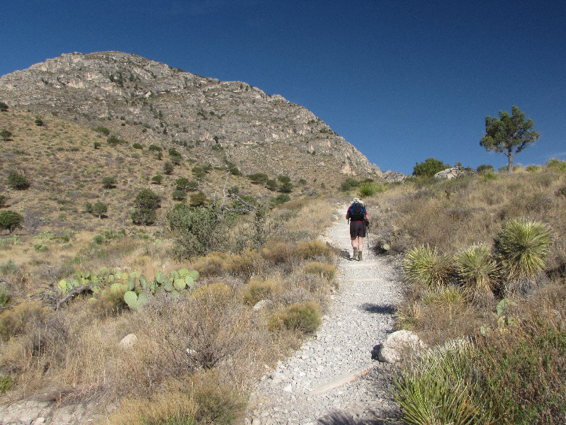 It's already warm in the morning.