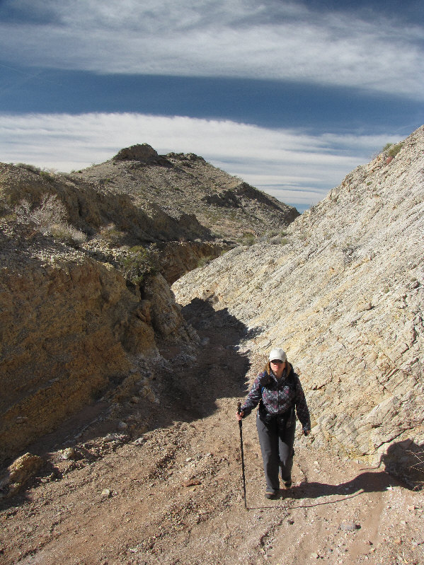 Feels odd hiking in January.