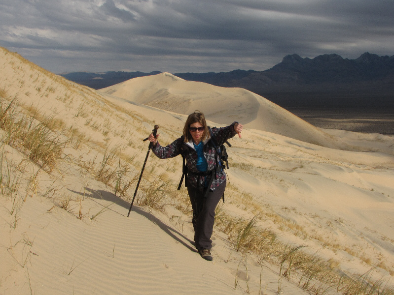 It was marginally easier to zigzag up.