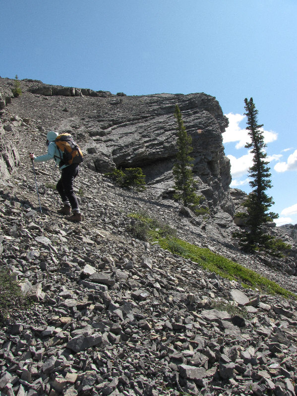 The scree here was a bit unpleasant, but thankfully this section is short.