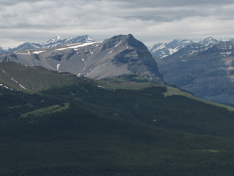 It's actually the tip of Barrier Mountain's northwest ridge.