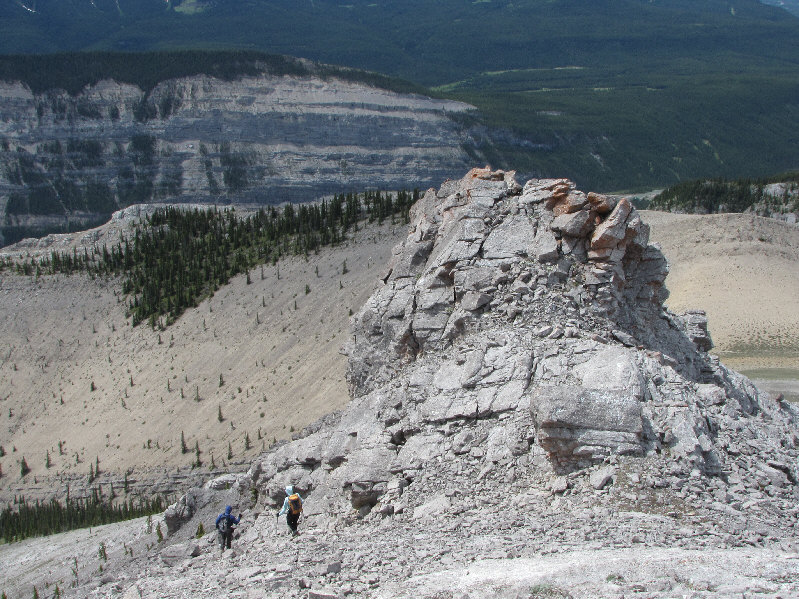 At least Bob and I bagged this gendarme on the way up...