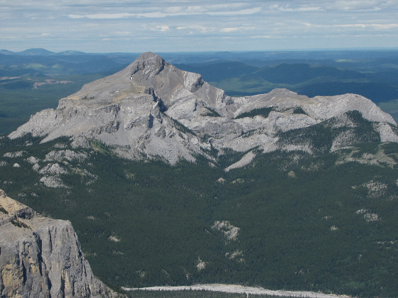 Probably the peak with the easiest access in the Ghost River region.