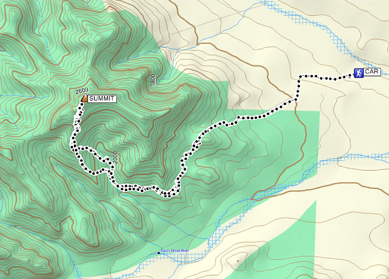 Not bad for an impromptu ascent!