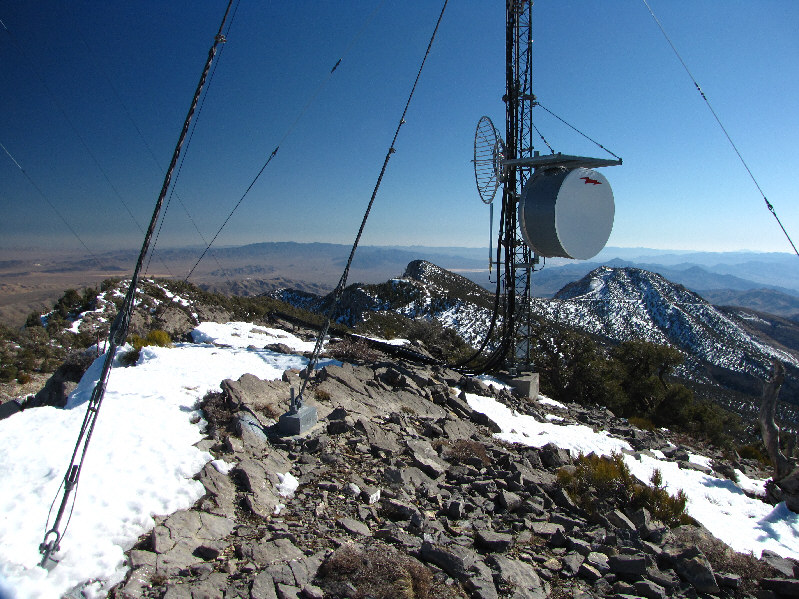 Apparently, there is a summit register here, but I completely missed it.
