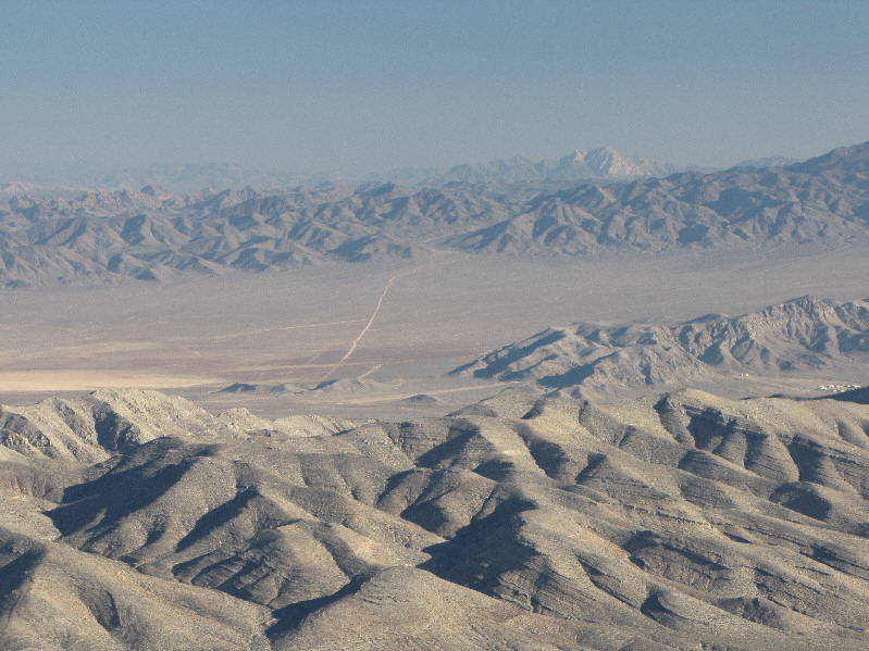 And that small peak above the buildings at far right is the 23,079,845th peak called Sheep Mountain.