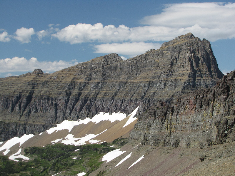 Kelly was lounging around somewhere down in that patch of green.