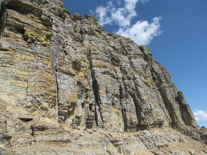 It might be fun to climb these with a rope though!