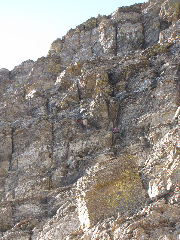 I ran into these guys on my way down. There was also another couple coming up behind these guys.