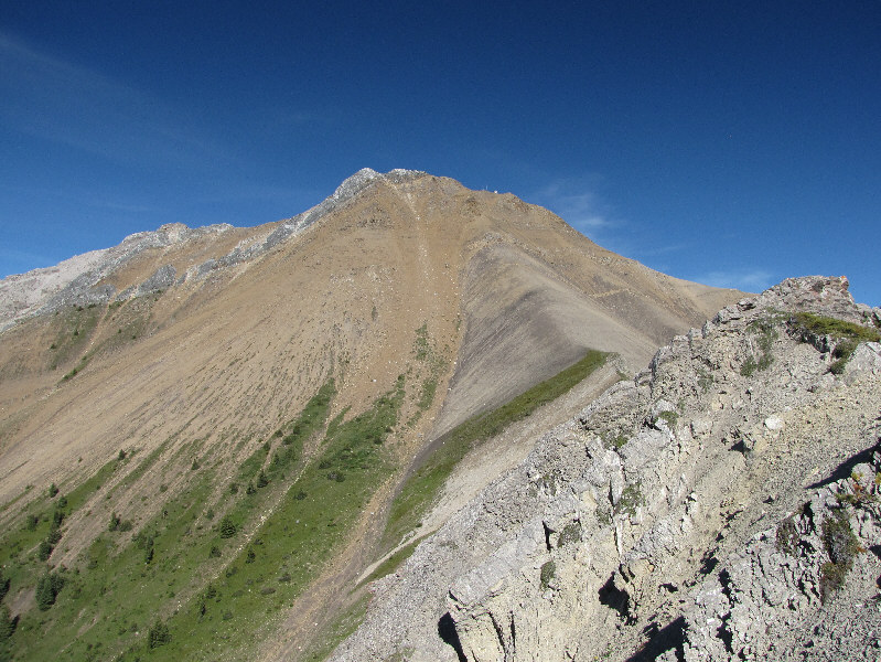 Should be just a boring but easy scree slog from here, right?