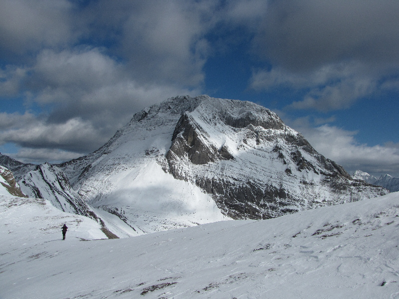 The south ridge of Mount Smuts doesn't look so bad from this angle!