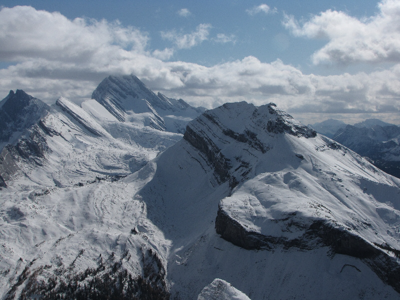 Snow Peak looks a lot more rugged from this side!