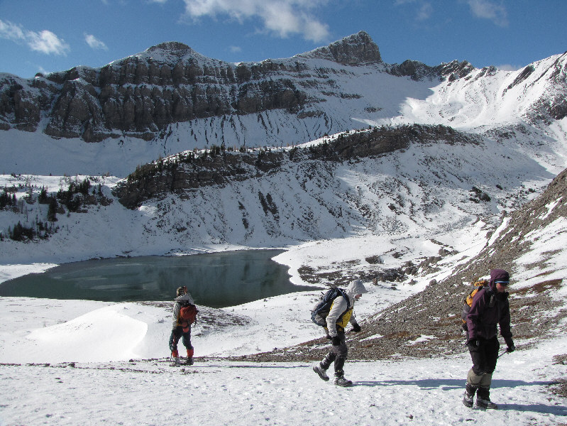 That false summit sure looks like a separate peak to me, Dinah!