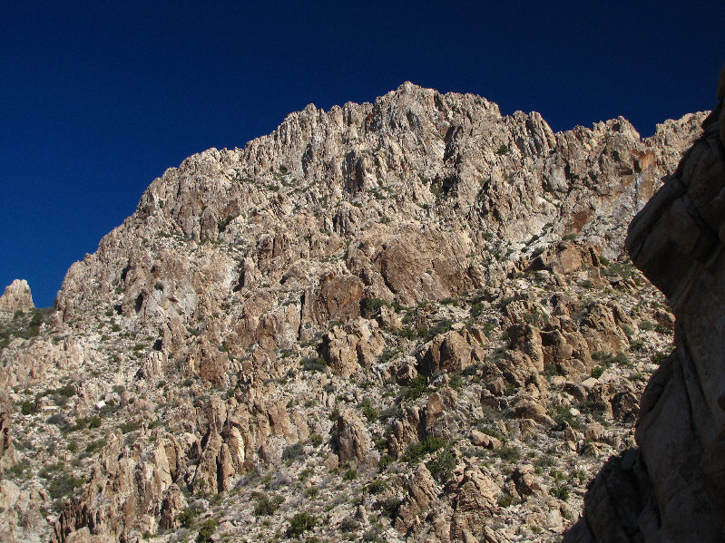 The summit looks impregnable, doesn't it?