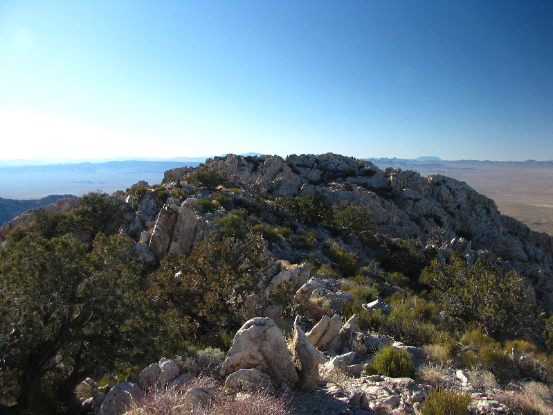 Looks like the west summit is truly the "true" summit!