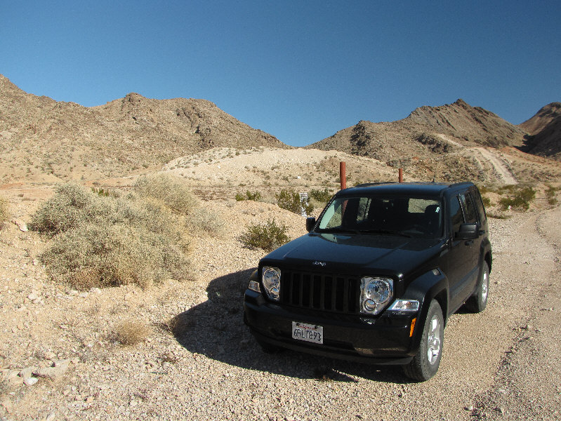 It's prudent not to leave anything of value inside your vehicle here.