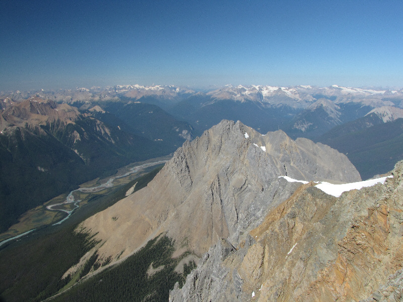 Rick Collier apparently took 2 days to ascend Mount Hurd!!