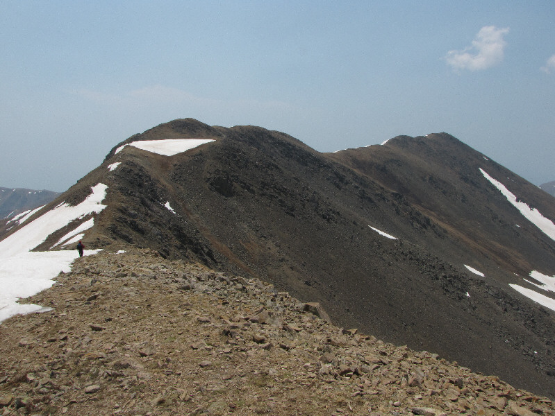 Only about 50 metres of elevation gain left from here!