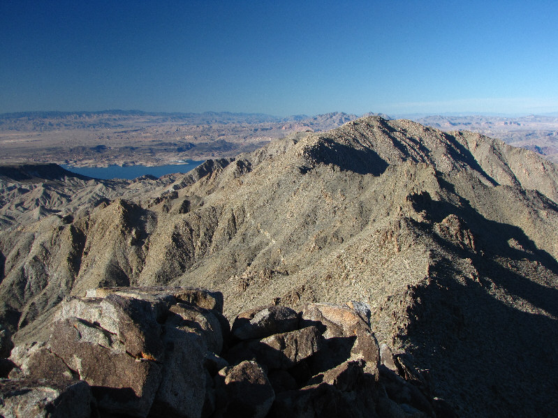 The high point is only about 20 metres lower than Mount Wilson's summit.