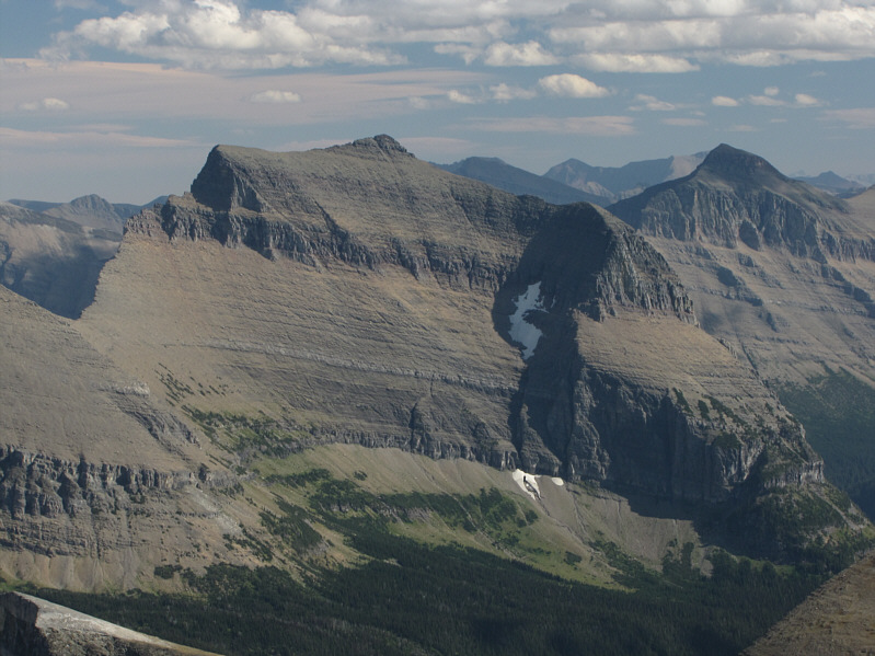 Ironically, Little Chief Mountain is actually about 140 metres higher than Chief Mountain!