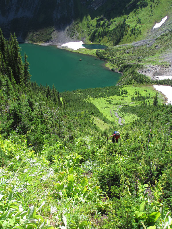 A very steep grind!