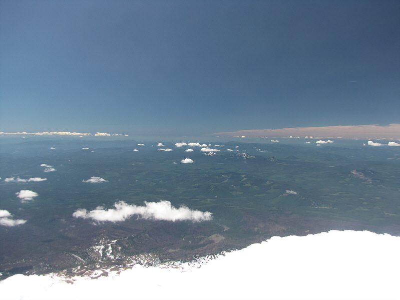 Oh well, it's nice to be above the clouds.