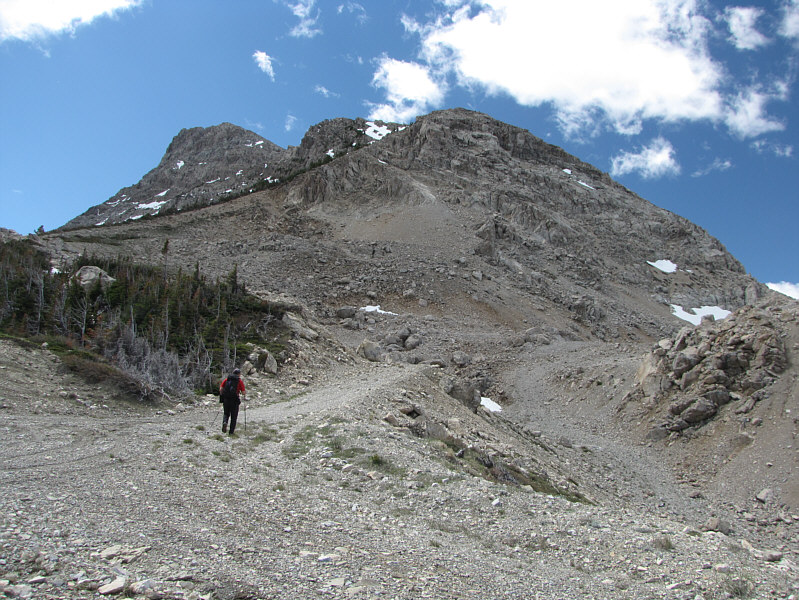 After a long drive, it's nice to get out and start walking.