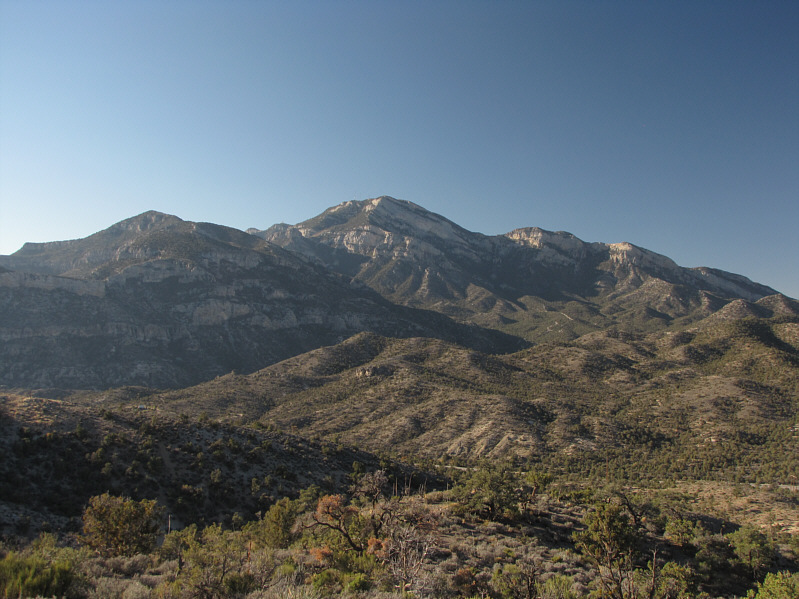 The mountain that killed Carole Lombard.