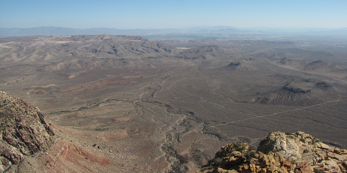I think Blue Diamond Hill would make a great evening hike.