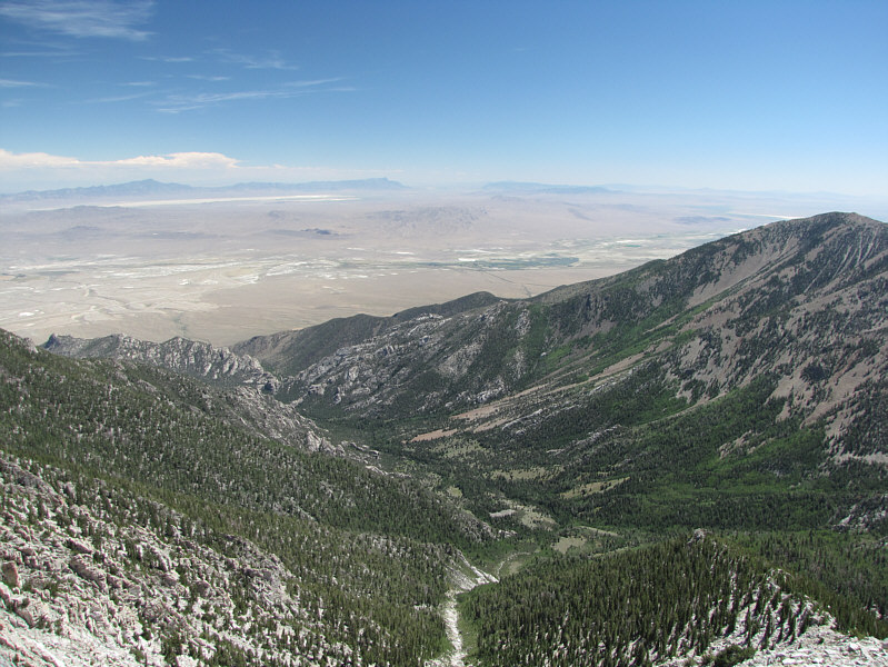 There's a cold drink waiting for me in my car somewhere down there!