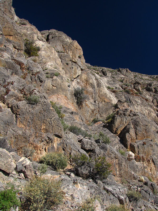 Tougher than the exposed summit ridge in my opinion.