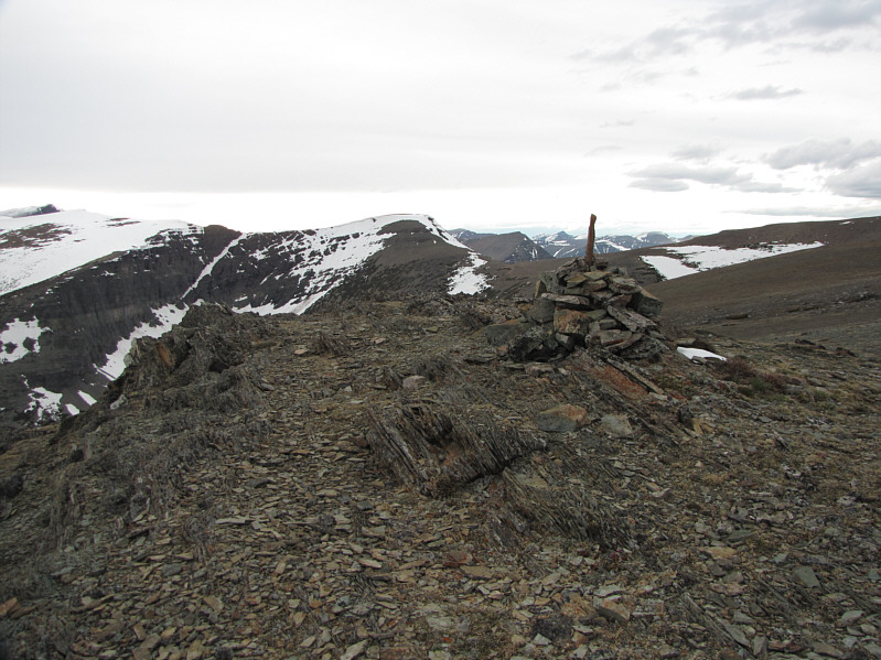 I wonder how many people stop here and claim the summit...