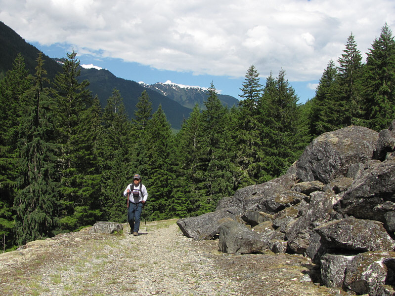 A road that was never finished...