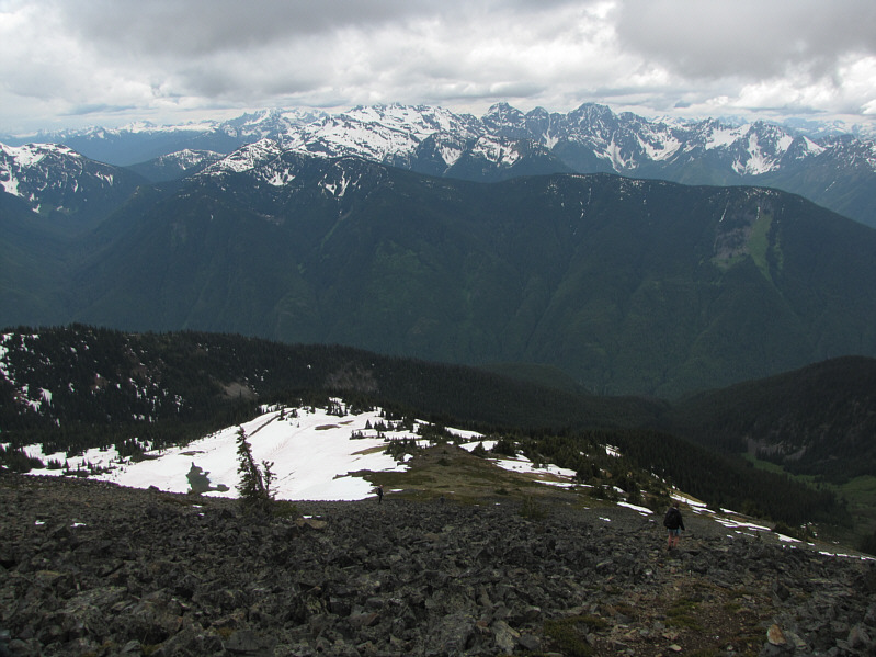 I wish I was already heading down!