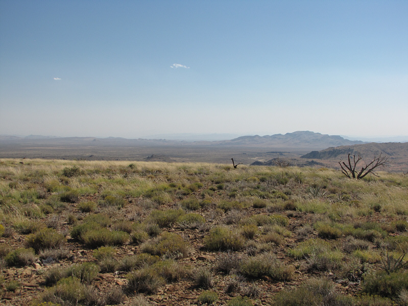 A whole lotta nothing out there!