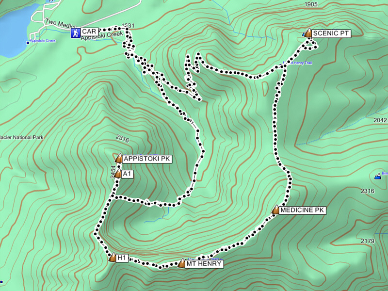 Technically I bagged 6 peaks today, but I'll only claim 4 of them!