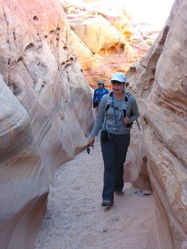 Can't get lost in this canyon!