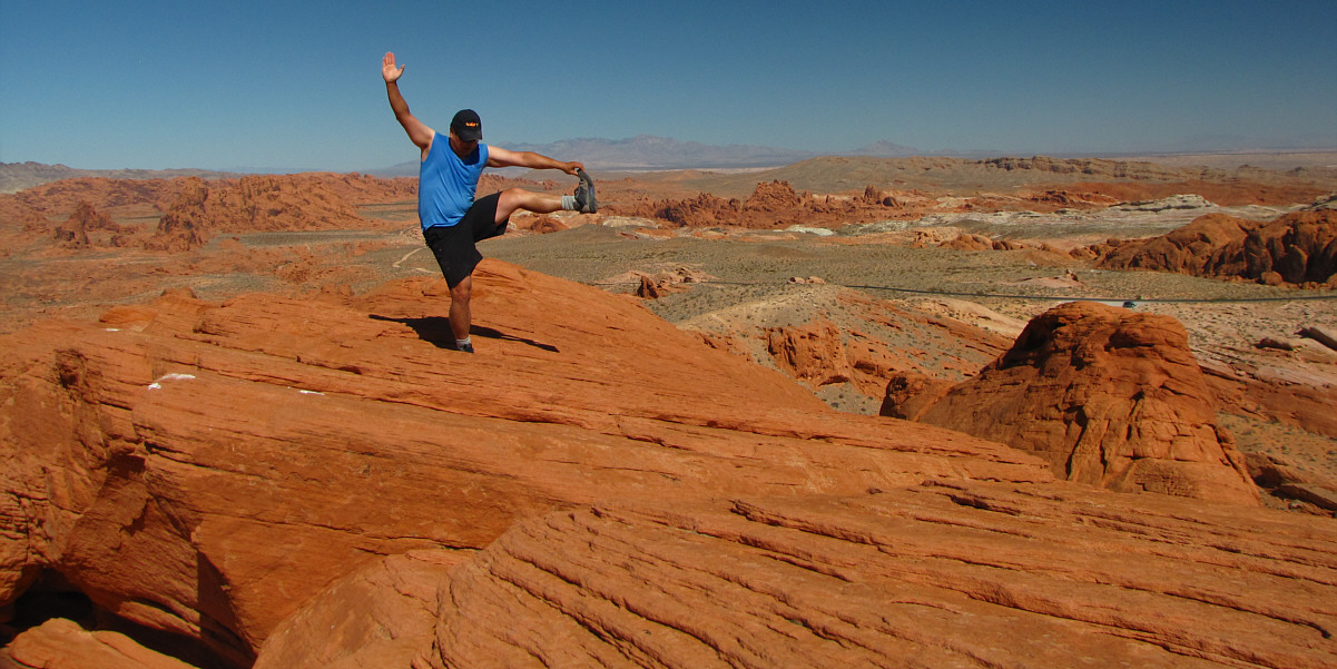 At the time, I didn't even realize this was the high point of the White Domes.