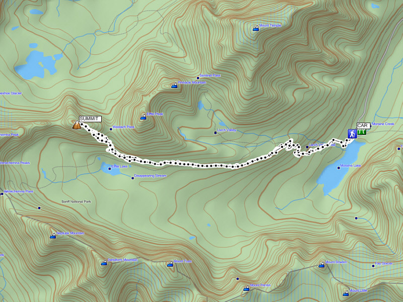 A relatively easy trip with great rewards...if it's sunny!