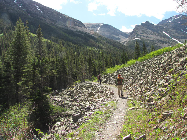 Enjoy the nice trail...while you can!
