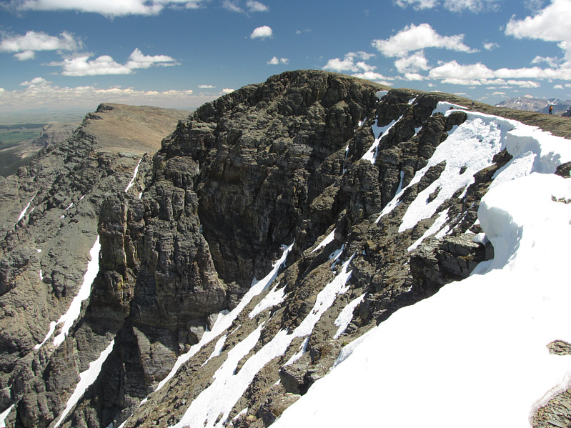 A nice easy finish to the climb.