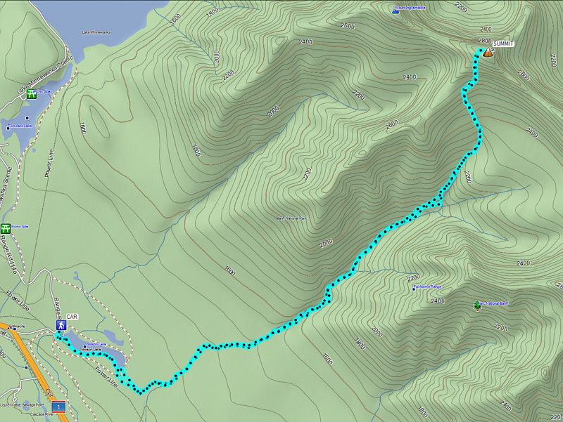 An easy to moderate scramble, but expect a long day.