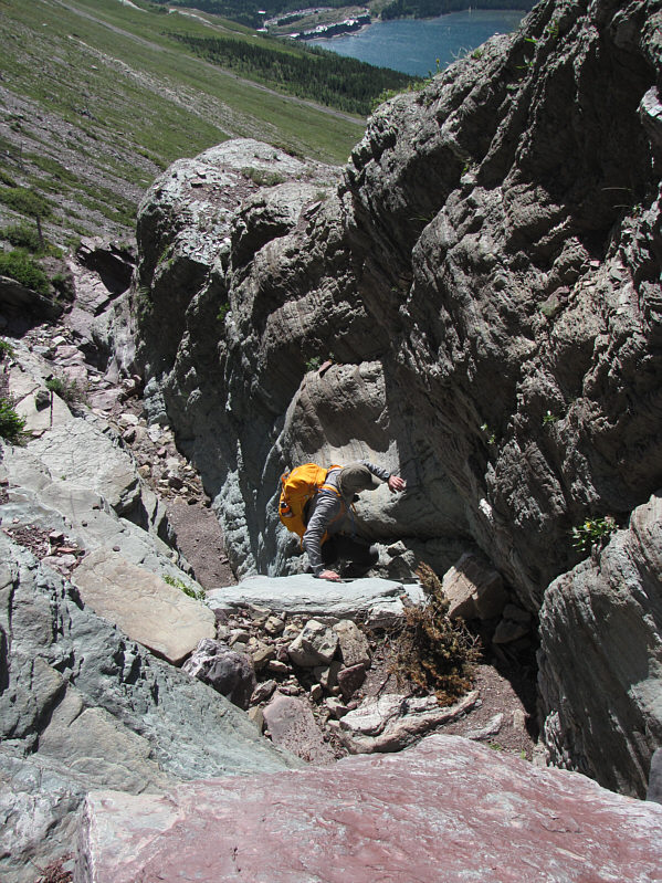 We will leave this gully shortly...