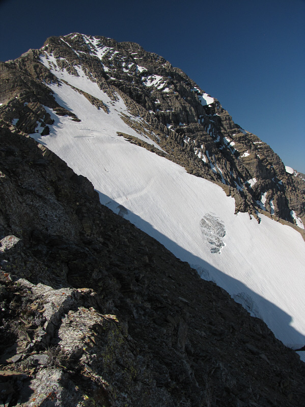 That would be one scary glissade!