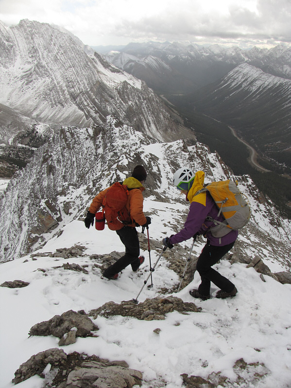 Looks like Raff is already running down the mountain!