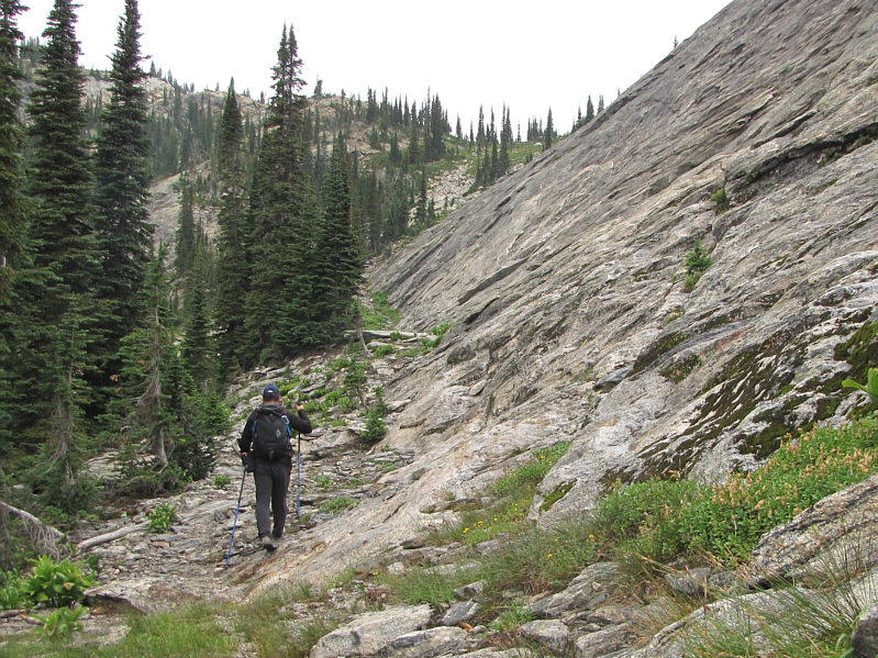 Here comes the rain...