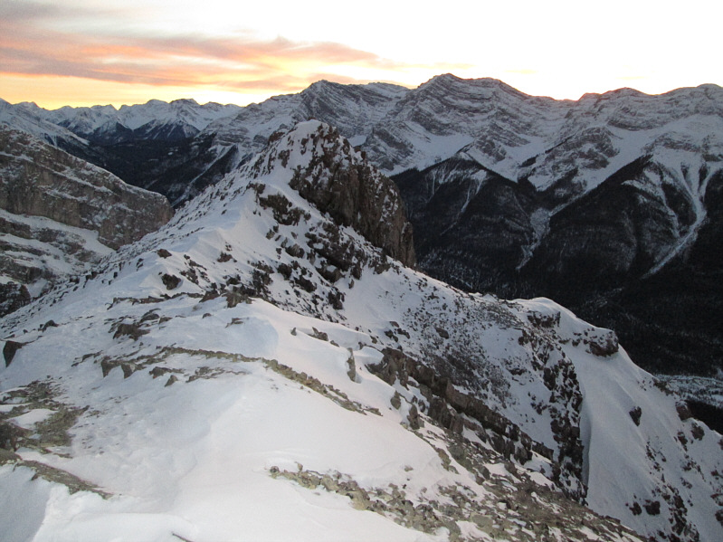 A little bit more challenging to climb this one, but not much.