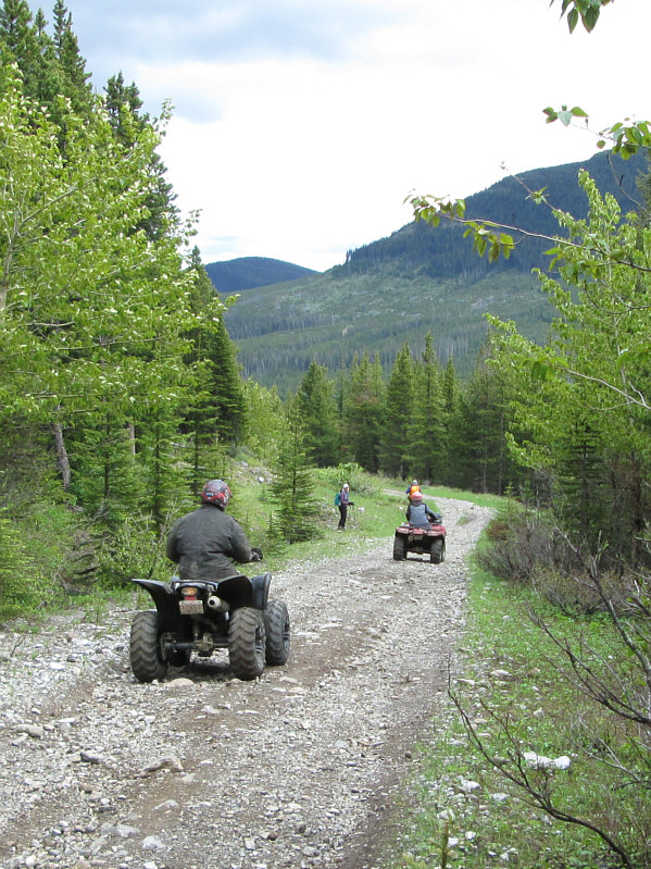Looks like fun! Maybe I'll take up driving ATVs one of these days...
