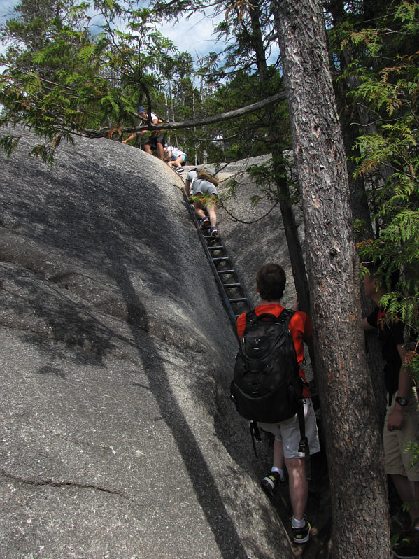 It's the Hilary Step...okay, not really!